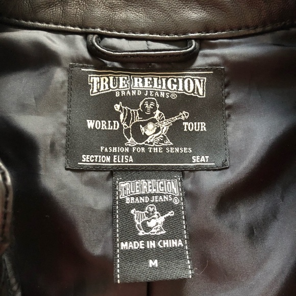 True Religion Black ELISA Leather - Picture 7 of 11